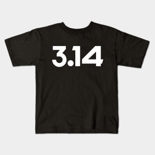 Pi Day 3 dot !4 Kids T-Shirt